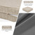 baibu Recliner Seat Cushion with Lumbar Pillow, 20 x 20 x 5 in, Beige
