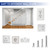 130Pcs Wall Plate Screws Kit, #6-32 Outlet Cover Screws for Switch Plate