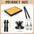 Seeloowy 6 Pcs 1920s Flapper Accessories for Women with Wooden Snack Tray