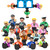 Mruikeny 15 Pieces Magnetic People Figures for Kids Ages 3 4 5 6 7+ Years