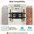 HOME VISION Full Motion TV Wall Mount for 32-85 inch TVs up to 132lbs