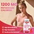 Potassium Gummies for Adults, Potassium Chloride 1200mg, Potassium Supplement for Women & Men, Supports Electrolyte Balance & Muscle Health, Sugar-Free, Raspberry Flavor, 60 Count