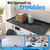 Washer and Dryer Covers for the Top,53.5x26.8inch Non-Slip Waterproof Washer Tray,Raised Edge Covers for the Top,Washer Dryer Countertop for Laundry & Kitchen