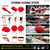 25Pcs Car Detailing Kit with Drill Brushes, Car Cleaning Kit for Interior Exterior, Wheel & Tire Brushes, Polishing Pads for Waxing, Auto Detailing Tools – Gift for Men Dad (25PCS)