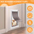 Dog Door Replacement Flaps Compatible with Baboni, Large Replacement Flap for Pet Doors with Screws, Flexible and Durable, Weather Resistant Door Flaps for Doggie and Cat (10 1/8" X 16 7/8")