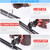 400PCS Metal Zip Ties Gun Kit, 6/8/12 Inch Heavy Duty Metal Zip Ties, Multi-Purpose Self-Locking Cable Tie Tool Set for Vehicles Farms Plants Fences Pipe Bundling, Scissors