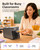 ZMOL Electric Pencil Sharpener,Heavy Duty for Classroom, 6-12mm, Silver