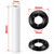 FINBe Garage Door Quiet Roller Sleeves with Nuts for Hinges 15 Sets