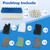 NewKe 52 Pack Filter Media Kit for Fluval 406/407 Canister Filters