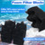 NewKe 52 Pack Filter Media Kit for Fluval 406/407 Canister Filters