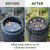 Black Rain Mesh Screen, Rainwater Barrel Debris, Filter for Rain Barrel, Rain Water Collection Bucket Netting Cover with Adjustable Drawstring for Prevents Mosquitoes Leaves Debris Rain Accessories