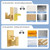 TKZTKZ No Drilling Curtain Rod Brackets:Self Adhesive Curtain Rod Holders for Rod 5/8" No Nail,Easy Peel and Stick Curtain Rod Hooks No Drill for Bathroom, Livingroom, Kitchen,Dorm,Door(Gold,2PCS)