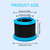 Smilefil Vacuum Replacement Filter Kit Compatible with Bissell PowerClean FurGuard 280W & FurFinder 200W Cordless Vacuums, Includes 2 Filters & 4 Pre-Filter Pads, High-Efficiency, Easy to Install