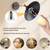 Rechargeable LED Light Bulbs with Remote, Dimmable Magnetic E12 Battery Operated Light Bulb, 12 RGB Colors, 480LM 40W Equivalent, 3 Timer, for Sconces, Lamps Without Power, Camping, Emergency 2 PACK