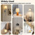 Rechargeable LED Light Bulbs with Remote, Dimmable Magnetic E12 Battery Operated Light Bulb, 12 RGB Colors, 480LM 40W Equivalent, 3 Timer, for Sconces, Lamps Without Power, Camping, Emergency 2 PACK