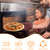 AKOLAFE 8 Pack Stainless Steel Pizza Pan 12 Inch Pizza Pan Set Round Pizza Pans for Oven Personal Pizza Pans Metal Pizza Plates Platter Pizza Baking Sheet Pizza Sheet Pizza Tray for Serving Cooking