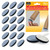 WIZARD SLIDERS 20 PCS PTFE(Teflon) 1 inch Furniture Glides Sliders, Furniture Sliders for Carpeted & Hardwood Floors,Chair Leg Floor Protectors, Self-Adhesive Small Appliance Sliders
