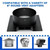 8" Shipping Container Roof Vent Adapter, Whirlybird Turbine Adapter
