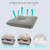 LAROTSUBA Pressure Ulcer Cushion,Bed Sore Cushions,Donut Pillow for Bed sores,Soft,Breathable and Pressure Relief Sciatica Pillow Anti-Decubitus Pad for Seniors,Pregnant and Post-Surgery