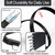JSADZKJ 0.68ft Short USB C Cable PD100W Right Angle Type-C Fast Charging Cord Flat Type USB C Male to Female Cable 90Degree USB-C Extension Short Cable for Phone15/16,Laptop, Tablet,and More