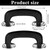2Pcs Guitar Case Handle Luggage Handles Replacement Suitcase Handles Luggage Pull Handle Carry Luggage Handle Replacement Plastic Pull Handles for Musical Box
