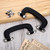2Pcs Guitar Case Handle Luggage Handles Replacement Suitcase Handles Luggage Pull Handle Carry Luggage Handle Replacement Plastic Pull Handles for Musical Box