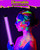 5000mAh Rechargeable Black Light Bar for Glow Party Halloween, 4 Pack