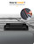 Hoolcar Hood Vent Hood Scoop Vent Cover for 2018-2025 Jeep Wrangler JL 2020-2025 Jeep Gladiator, Black