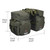 TGpao Large Saddle Bags for Bike Rear Rack,Waterproof 50L Panniers Bike Bags for Bicycles/MTB/E-Bike,Bike Trunk Bag With Reflective Stripes,Support for Width Less Than 7 Inches Bike (Army Green,50L)