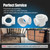2 Pcs K75-39337 Trolley Nut Compatible with LiftMaster LA500 Series etc