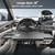 Paffenery Large Car Steering Wheel Tray Back Seat Headrest Tray with Phone Holder, Steering Wheel Desk Food Table for Car Laptop Mount Steering Wheel for Large SUVs, Trucks & Vans,17.5"