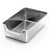 TownTime Stainless Steel Litter Box with High Sides,23.6" L X 15.7" W X 7.8" H,Extra Large Jumbo Cat Litter Box,XL Kitty Metal Liter Box for Indoor Big Cat,Non-sticky,Anti-Leakage(Entry on Short Side)