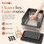 PAWSIBBLY Easy to Clean XXXL Stainless Steel Cat Litter Box with High Sides