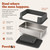 PAWSIBBLY Easy to Clean XXXL Stainless Steel Cat Litter Box with High Sides