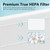 HAP605 Replacement Filters for XenonLab HAP605 HAP607 and for FreAire HAP605 HAP607 Air Purifier, 3-in-1 HAP607 HEPA Filter with Activated Carbon for Home with Extra 6pcs Aroma Pads, 4 Packs