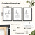 FZMHASLWW Faith Hope Love Sign Bible Verse Wall Decor 24"×16" Black