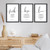 FZMHASLWW Faith Hope Love Sign Bible Verse Wall Decor 24"×16" Black