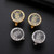 TEAMER Saint Michael Cufflinks Stainless Steel St. Michael Cufflinks The Great Protector Archangel Amulet Religious Jewelry For Men (Silver)
