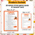 Thanksgiving Games Cards - Turkey Trivia Game - 20 Pumpkin & Turkey Game Cards With 1 Answer Card For Dinner Table Holiday Funny Activity-Thanksgiving Party Decor & Supplies For Family Adult Teens-A03
