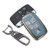 CHENZLIN 2-Pack for Land Rover Key Fob Cover 5-Button Keychain Accessories