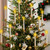 Htscudtg Christmas Tree Candles with Remote,10 Pcs LED Flameless Taper Candles with Clear Snowflake for Christmas Tree Decor, Battery Operated Tree Candlesticks Flickering Flame for Xmas Indoor Decor