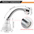 DOUBLUOEG High Pressure Shower Head with Adjustable Shower Arm, Chrome