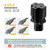Nema 14-30P to 6-15R/6-20R Adapter Cord 30Amp Dryer Plug Male to Four-in-One T-Blade Female Adapter,14-30P 30 Amps 4-pin 250V to 20/15 Amps 250V 6-20R/6-15R Adapter Power Cord for EV STW 10 AWG
