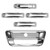 AUROLYNNE 5 PSC Chrome Exterior Door Handle & Tailgate Cover