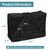 Rollator Travel Bag, Waterproof Storage Bag for Folding Walker, Black