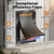 Aluminum XL Dog Door for Exterior Door, Heavy Duty Pet Door with 2 Flaps