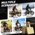 BIAQI Semi-Metallic E-Bike Brake Pads for Ridstar MINI/H20/Q20 Front Rear