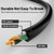 Vockjour 30 Amp to 110 RV Adapter Cord 12 Inch, STW 15A 125V, ETL Listed
