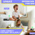 UHAXZ Wireless Intercom System for Home, 4 Pack 6000ft Long Range
