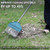 YEELOR Thatch Rake with 66 Inch Adjustable Handle